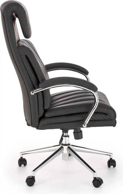 Офісне крісло Halmar Romano Чорне (5905248131712) - зображення 3