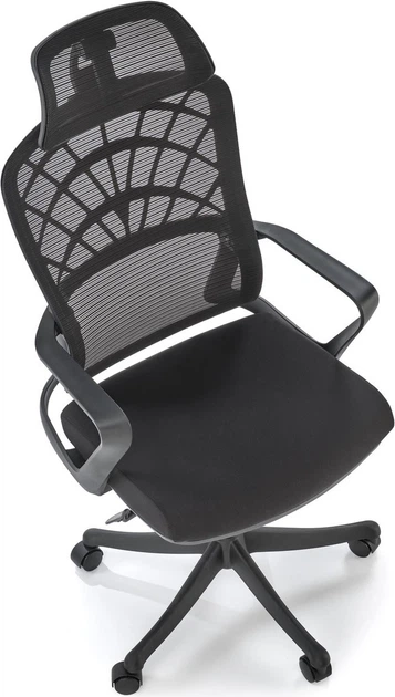 Офісне крісло Halmar Vesuvio Чорне (5905248131798) - зображення 7