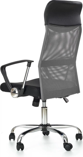 Офісне крісло Halmar Vire Сіре (5905248124004) - зображення 4