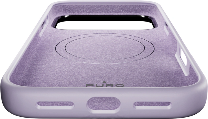 Etui plecki Puro Icon Mag Pro Liquid do Apple iPhone 17 Pro Max Lavender (8018417527067) - obraz 2