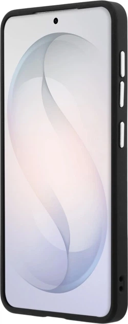 Панель Guess Fixed Glitter Triangle MagSafe для Samsung Galaxy S26 Silver (3666339613549) - зображення 5