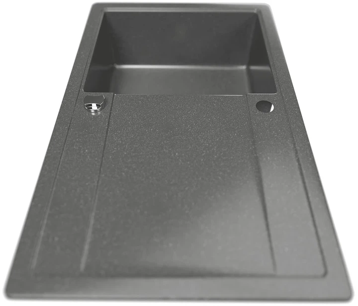 Zlew kuchenny Kernau KGS Z 4575 1B1D Graphite - obraz 2
