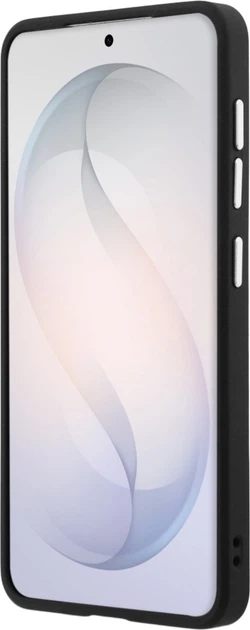 Etui plecki Guess Fixed Glitter Triangle MagSafe do Samsung Galaxy S26 Plus Black (3666339613525) - obraz 5