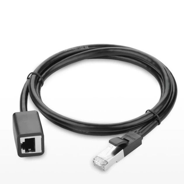 Кабель Ugreen Ethernet RJ45 Cat 6 FTP 1000Mbps 2m Black (6957303882816) - Фото 8 Кабель Ugreen Ethernet RJ45 Cat 6 FTP 1000Mbps 2m Black (6957303882816) - изображение 8