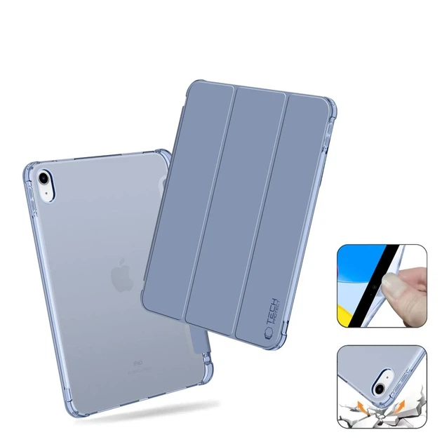 Чохол Tech-Protect SC Pen Hybrid для iPad 11 2025 11th Gen | 10.9 2022 10th Gen Crystal Blue (5906302372126) - Фото 3 Чохол Tech-Protect SC Pen Hybrid для iPad 11 2025 11th Gen | 10.9 2022 10th Gen Crystal Blue (5906302372126) - зображення 3