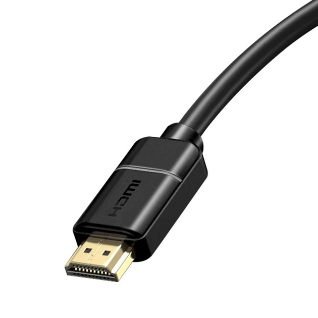 Кабель Baseus High Definition HDMI to HDMI 3m Black (CAKGQ-C01) - Фото 3 Кабель Baseus High Definition HDMI to HDMI 3m Black (CAKGQ-C01) - изображение 3