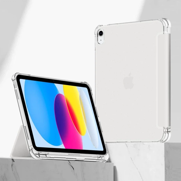 Чехол Tech-Protect SC Pen Hybrid для iPad 11 2025 11th Gen | 10.9 2022 10th Gen Crystal Silver (5906302372133) - изображение 4