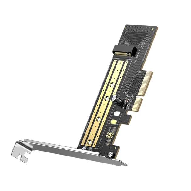 Адаптер карти розширення Ugreen PCIe 3.0x4 M.2 NVMe Black (70503-ugreen) - Фото 1 Адаптер карти розширення Ugreen PCIe 3.0x4 M.2 NVMe Black (70503-ugreen) - зображення 1