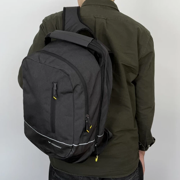 Рюкзак для велосипеда на багажник Wozinsky 2-in-1 Bike Bag Double Backpack 30L Black (WBB30BK) - изображение 11