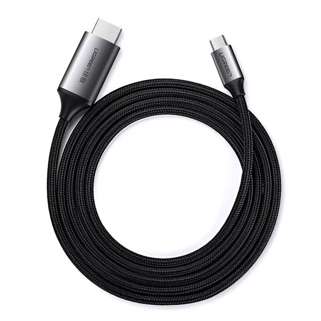 Кабель Ugreen HDMI to USB Type-C 4K 60Hz 1.5m Black (UGR064BLK) - зображення 9