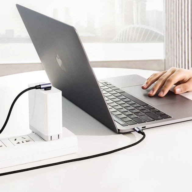 Кабель Ugreen USB Type-C to USB Type-C 60W 20V 3A 2m Black Gray (UGR1127BLK) - Фото 7 Кабель Ugreen USB Type-C to USB Type-C 60W 20V 3A 2m Black Gray (UGR1127BLK) - изображение 7