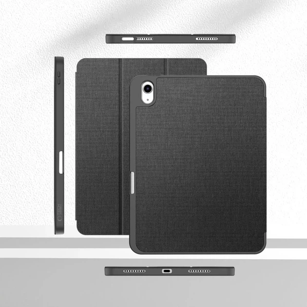 Чехол Tech-Protect SC Pen Canvas для iPad 11 2025 11th Gen | 10.9 2022 10th Gen Charcoal Grey (5906302330928) - изображение 7