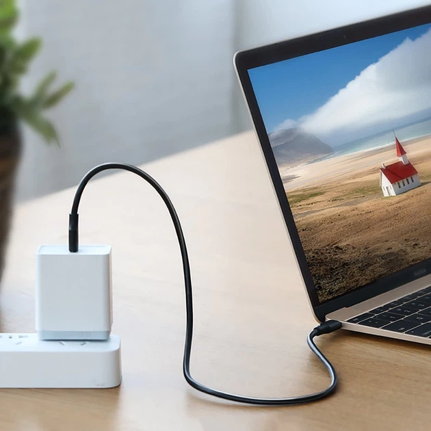 Кабель Ugreen USB Type-C 3A 2m Black (6957303813063) - Фото 15 Кабель Ugreen USB Type-C 3A 2m Black (6957303813063) - зображення 15