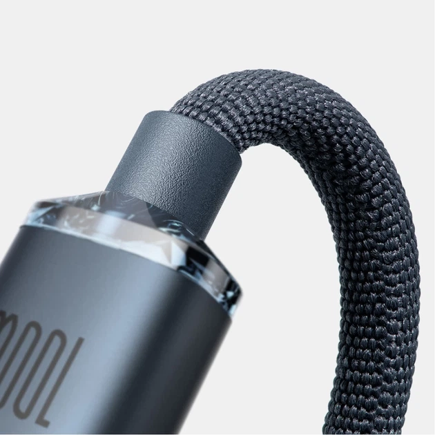 Кабель Baseus Crystal Shine USB-C to USB-C 1.2m Black (CAJY000601) - изображение 12