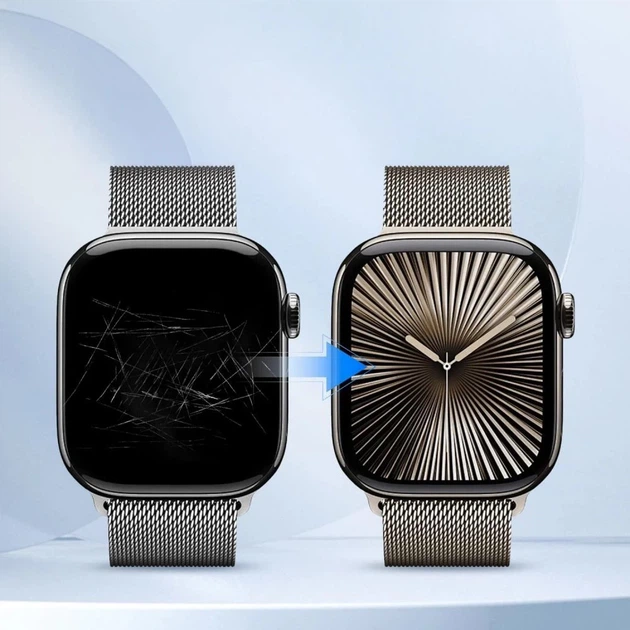 Захисна плівка Tech-Protect Hydro Flex+ для Garmin Venu 4 41 mm Clear (2 pack) (5906302392834) - Фото 4 Захисна плівка Tech-Protect Hydro Flex+ для Garmin Venu 4 41 mm Clear (2 pack) (5906302392834) - зображення 4