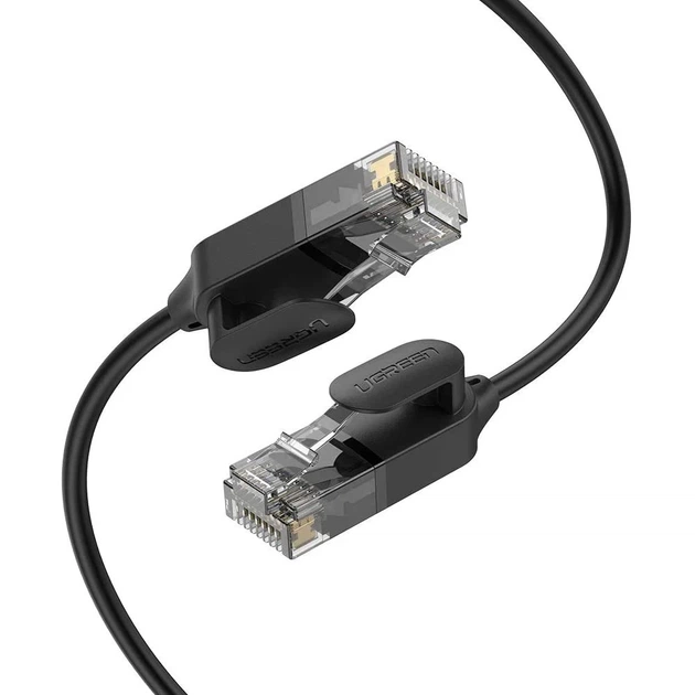 Патчкорд Ugreen RJ45 to RJ45 1000 Mbps 5m Black (6957303876549) - изображение 2