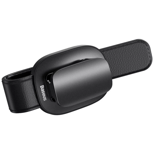 Автодержатель для очков Baseus Platinum Vehicle Clamping Type Black (ACYJN-B01) - изображение 3