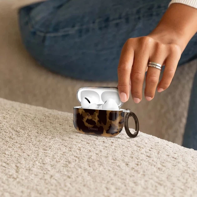 Чехол для наушников Tech-Protect Lamano для AirPods Pro 3 Panther (5906302335398) - изображение 5
