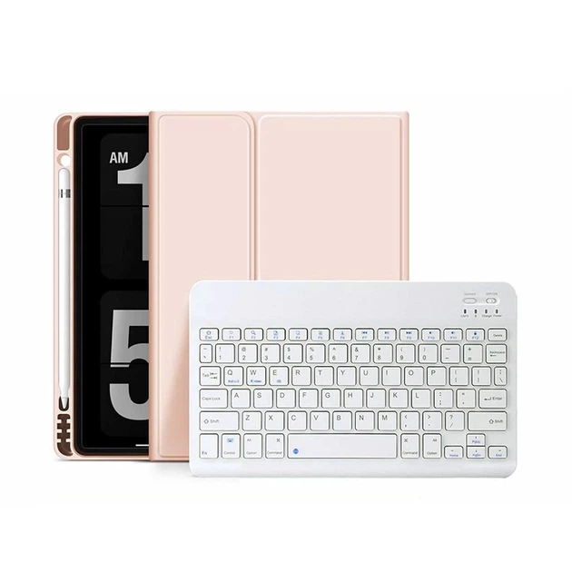 Чохол-клавіатура Tech-Protect Sc Pen + Keyboard для iPad 11 2025 11th Gen | 10.9 2022 10th Gen Pink (9490713927663) - зображення 3