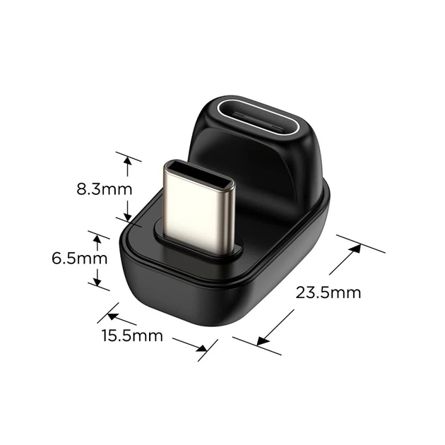 Адаптер Tech-Protect Ultraboost AA04 USB-C to USB-C Black (5906302367993) - Фото 2 Адаптер Tech-Protect Ultraboost AA04 USB-C to USB-C Black (5906302367993) - изображение 2