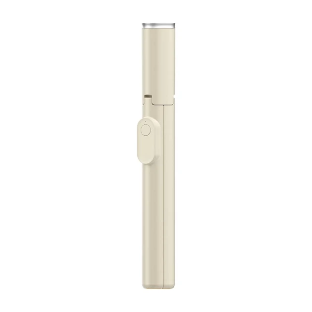Универсальный штатив Tech-Protect Bluetooth Selfie Stick Tripod Beige (5906302330874) - изображение 3