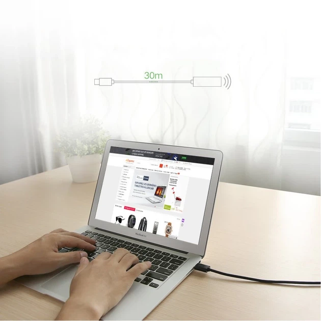 Кабель Ugreen Extension Cable USB 2.0 480 Mbps 5m Black (6957303813193) - Фото 7 Кабель Ugreen Extension Cable USB 2.0 480 Mbps 5m Black (6957303813193) - изображение 7
