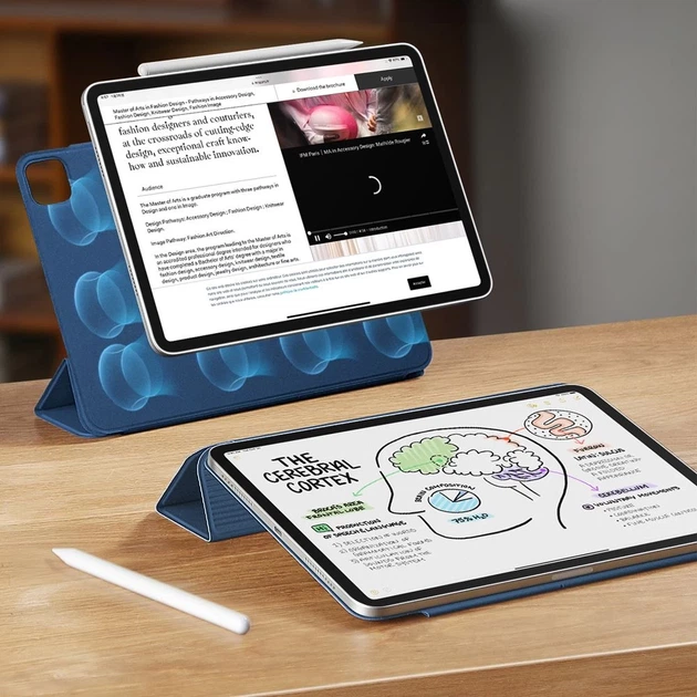 Чехол ESR Rebound Magnetic для iPad Pro 12.9 (2022-2020) / Air 13 7 | 6 (2025-2024) Navy Blue (4894240191286) - изображение 2