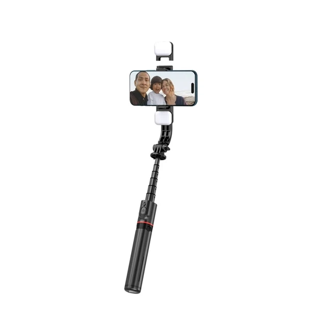 Универсальный штатив Tech-Protect L05S with LED Light Black (5906203690381) - изображение 4