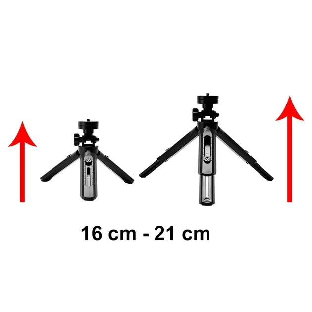Универсальный штатив HRT with Phone Holder Mount Selfie Stick Camera 16-21 cm Black (9111201898547) - Фото 4 Универсальный штатив HRT with Phone Holder Mount Selfie Stick Camera 16-21 cm Black (9111201898547) - изображение 4
