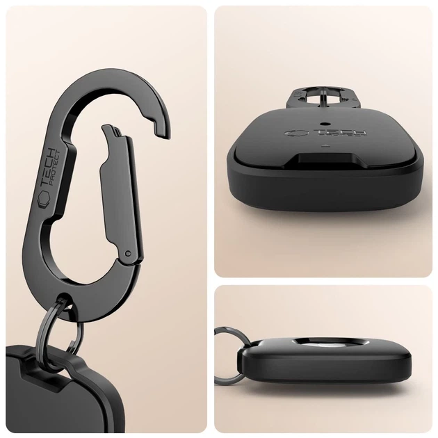 Чохол-брелок Tech Protect Velar для AirTag 2 | 1 Black (5906302334483) - зображення 2