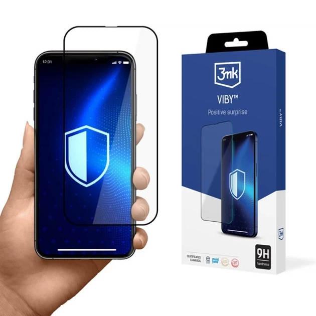 Защитное стекло 3mk VibyGlass (5 PCS) для iPhone 14 Pro Max Black (5903108528382) - Фото 1 Защитное стекло 3mk VibyGlass (5 PCS) для iPhone 14 Pro Max Black (5903108528382) - изображение 1