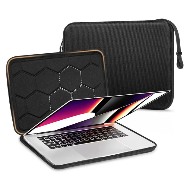Чехол-папка для ноутбука Tech-Protect Hardpouch Laptop 15–16 inch Black (5906302331826) - Фото 7 Чехол-папка для ноутбука Tech-Protect Hardpouch Laptop 15–16 inch Black (5906302331826) - изображение 7