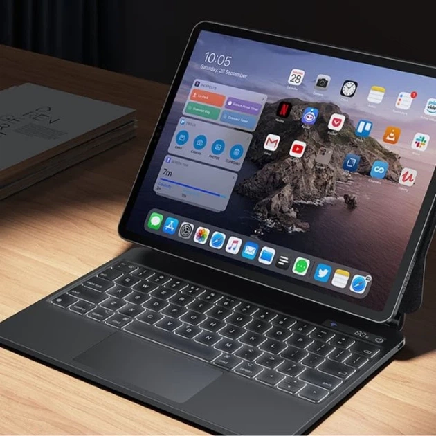 Чехол-клавиатура Usams Miaoke Series для iPad Pro 11″ и iPad Air 4/5 10.9″ Black (6958444909912) - изображение 7
