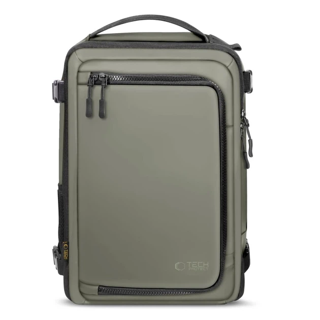 Рюкзак Tech-Protect Defender S50 Ryanair & Wizzair Travel 20L Olive Green (5906302368815) - изображение 2