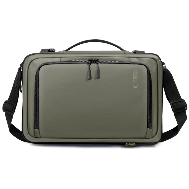 Рюкзак Tech-Protect Defender S50 Ryanair & Wizzair Travel 20L Olive Green (5906302368815) - изображение 3