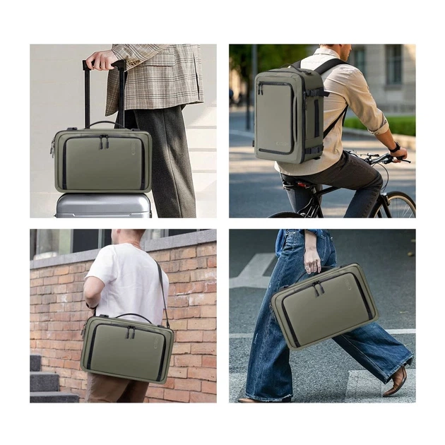 Рюкзак Tech-Protect Defender S50 Ryanair & Wizzair Travel 20L Olive Green (5906302368815) - изображение 8