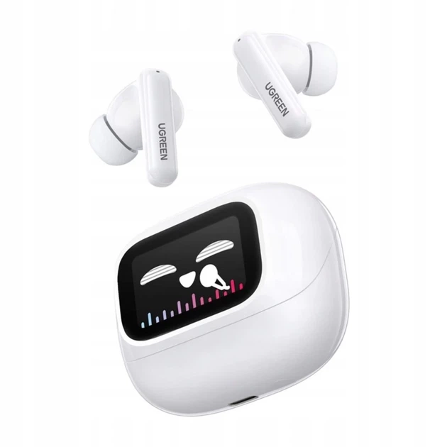 Беспроводные наушники TWS Ugreen EchoBuds HiTune T6 Magic White (6941876251377) - изображение 2