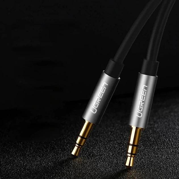 Кабель Ugreen AUX Mini Jack 3.5mm to Mini Jack 3.5mm 5m Black (6957303817375) - зображення 5