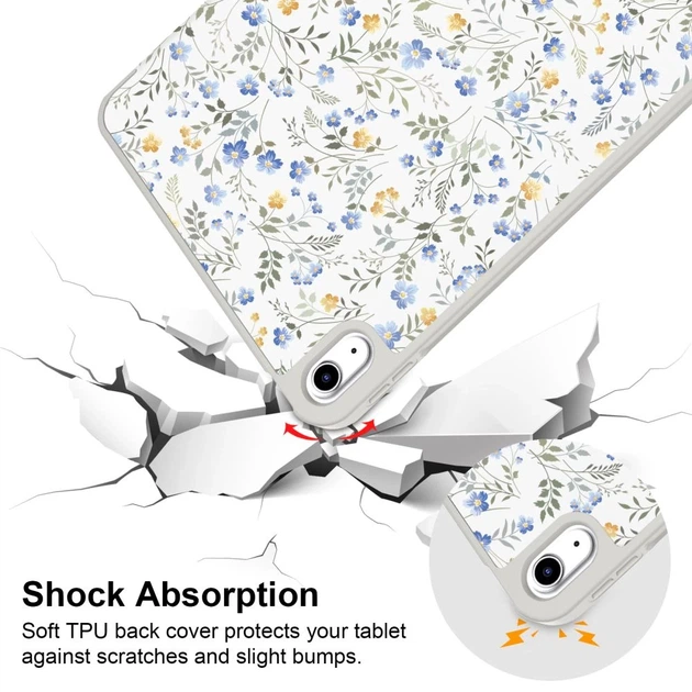 Чехол Tech-Protect SC Pen для iPad 11 2025 11th Gen | 10.9 2022 10th Gen Spring Flowers (5906302363193) - Фото 5 Чехол Tech-Protect SC Pen для iPad 11 2025 11th Gen | 10.9 2022 10th Gen Spring Flowers (5906302363193) - изображение 5