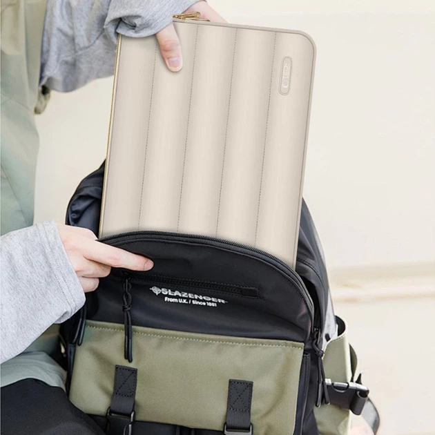 Комплект чехлов Tech-Protect Puffy 13-14" Sand (5906302375264) - изображение 6