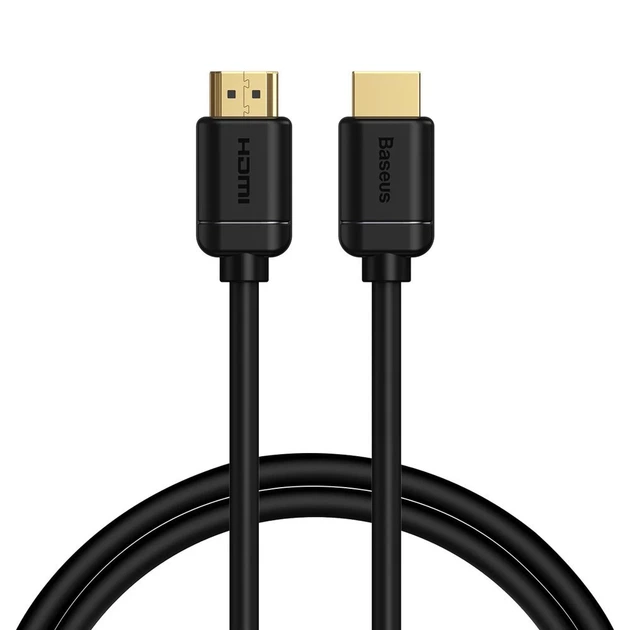 Кабель Baseus High Definition HDMI to HDMI 1m Black (CAKGQ-A01) - Фото 1 Кабель Baseus High Definition HDMI to HDMI 1m Black (CAKGQ-A01) - зображення 1