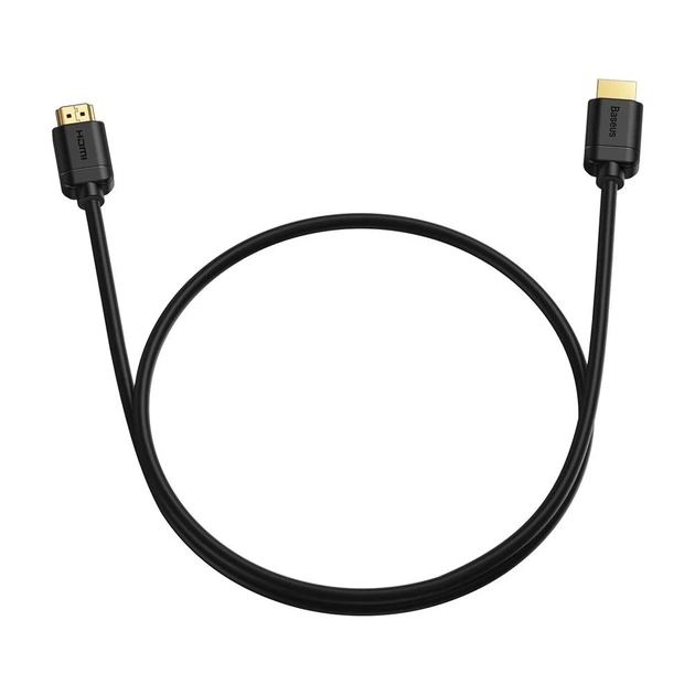 Кабель Baseus High Definition HDMI to HDMI 1m Black (CAKGQ-A01) - Фото 6 Кабель Baseus High Definition HDMI to HDMI 1m Black (CAKGQ-A01) - зображення 6