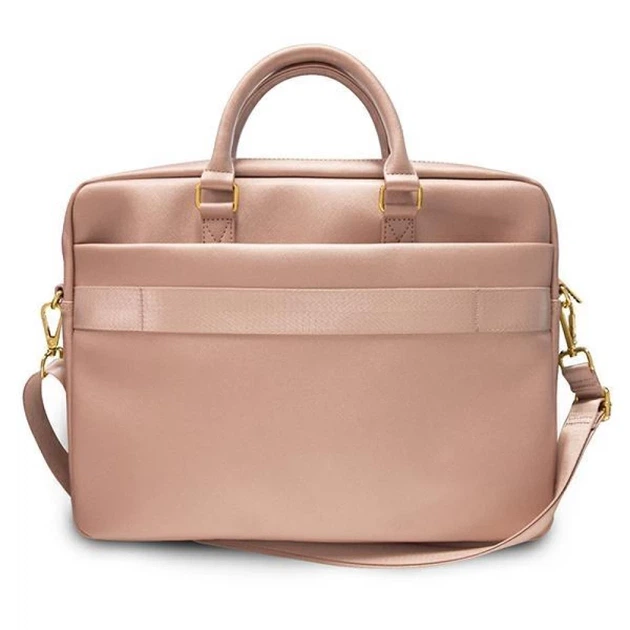 Сумка Guess Saffiano Script 16" Pink (GUCB15PUSASPI) - изображение 3