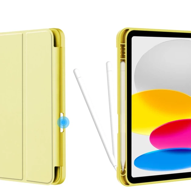 Чехол Tech-Protect SC Pen для iPad 11 2025 11th Gen | 10.9 2022 10th Gen Yellow (9490713930861) - Фото 3 Чехол Tech-Protect SC Pen для iPad 11 2025 11th Gen | 10.9 2022 10th Gen Yellow (9490713930861) - изображение 3
