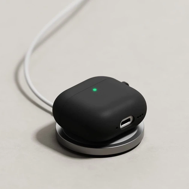 Чохол для навушників Ringke Silicone для AirPods 4 Pink Sand (8800274964204) - зображення 3