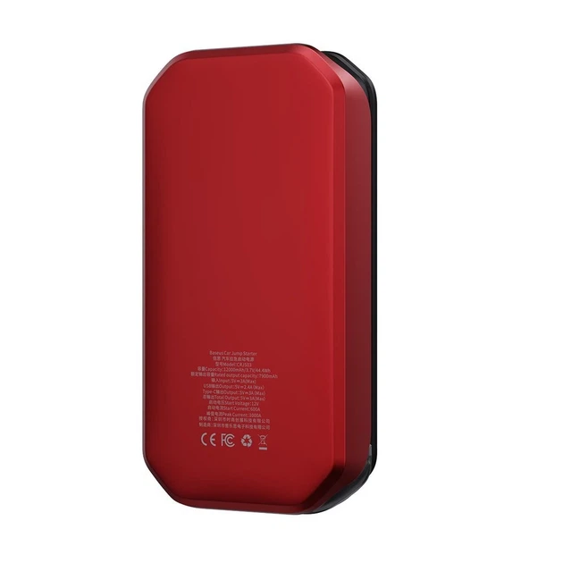 Автомобильное пусковое устройство Baseus Starter Jump Starter Booster 12000 mAh Red (CRJS03-09) - изображение 4