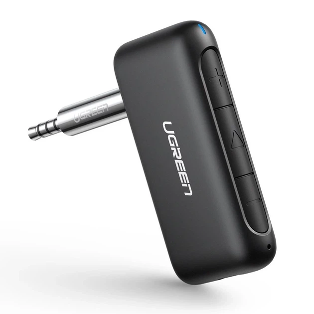 Аудиоприемник Ugreen Bluetooth 5.0 Audio Receiver AUX Mini Jack for Car Black (UGR496) - изображение 3