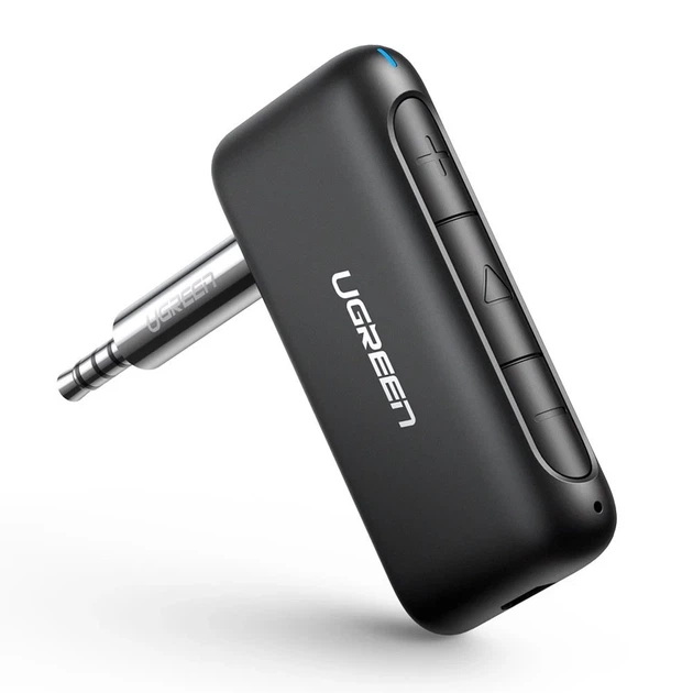 Аудиоприемник Ugreen Bluetooth 5.0 Audio Receiver AUX Mini Jack for Car Black (UGR496) - изображение 4
