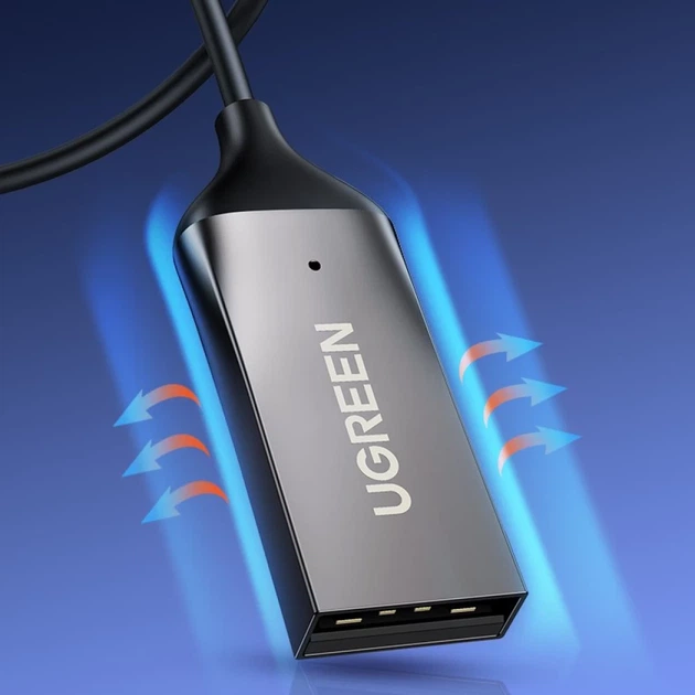Аудіоадаптер Ugreen Bluetooth 5.0 USB-A to Mini Jack 3.5mm Black (6957303805440) - зображення 8