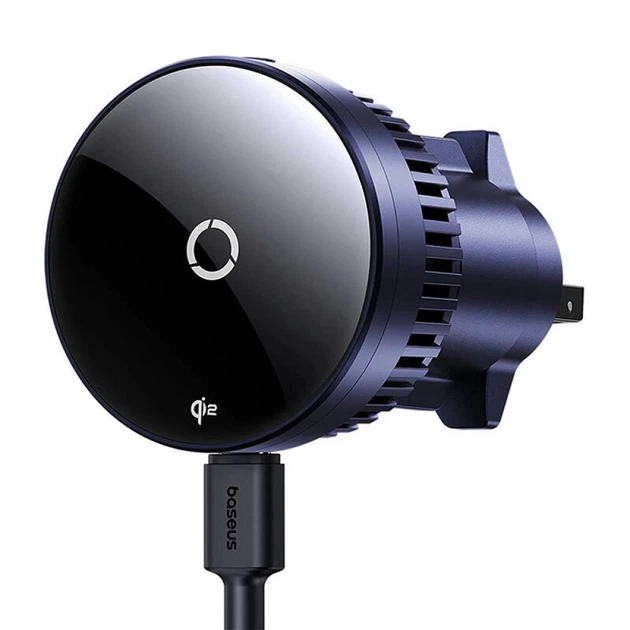Автодержатель с функцией беспроводной зарядки Baseus MagPro 15W Black with MagSafe (C40164100121-01) - Фото 4 Автодержатель с функцией беспроводной зарядки Baseus MagPro 15W Black with MagSafe (C40164100121-01) - изображение 4